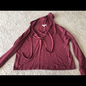 Cropped hoodie